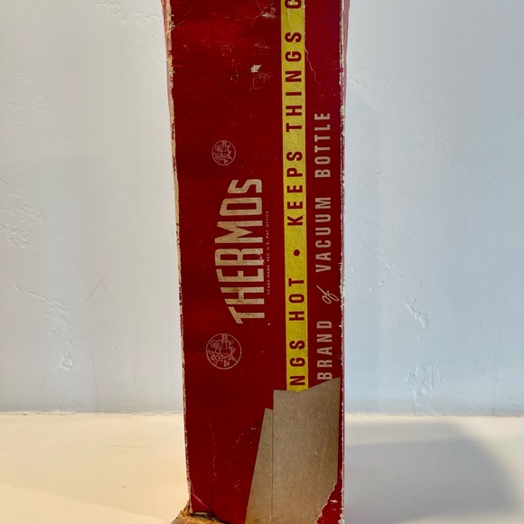 Vintage Thermos 340A Quart Cork Stopper And Original Box Norwich Conn USA. - Picture 8 of 16